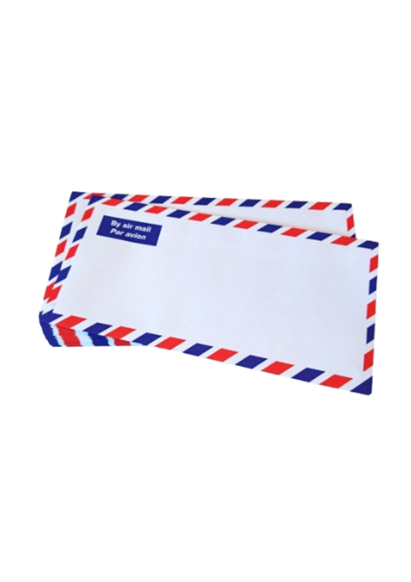 Enveloppes A6 LionFile par Avion 50 pièces