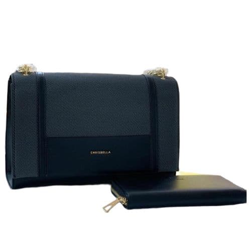 Sac à main Chrisbella avec son porte monnaie (AA012505091) - Vert emeraude